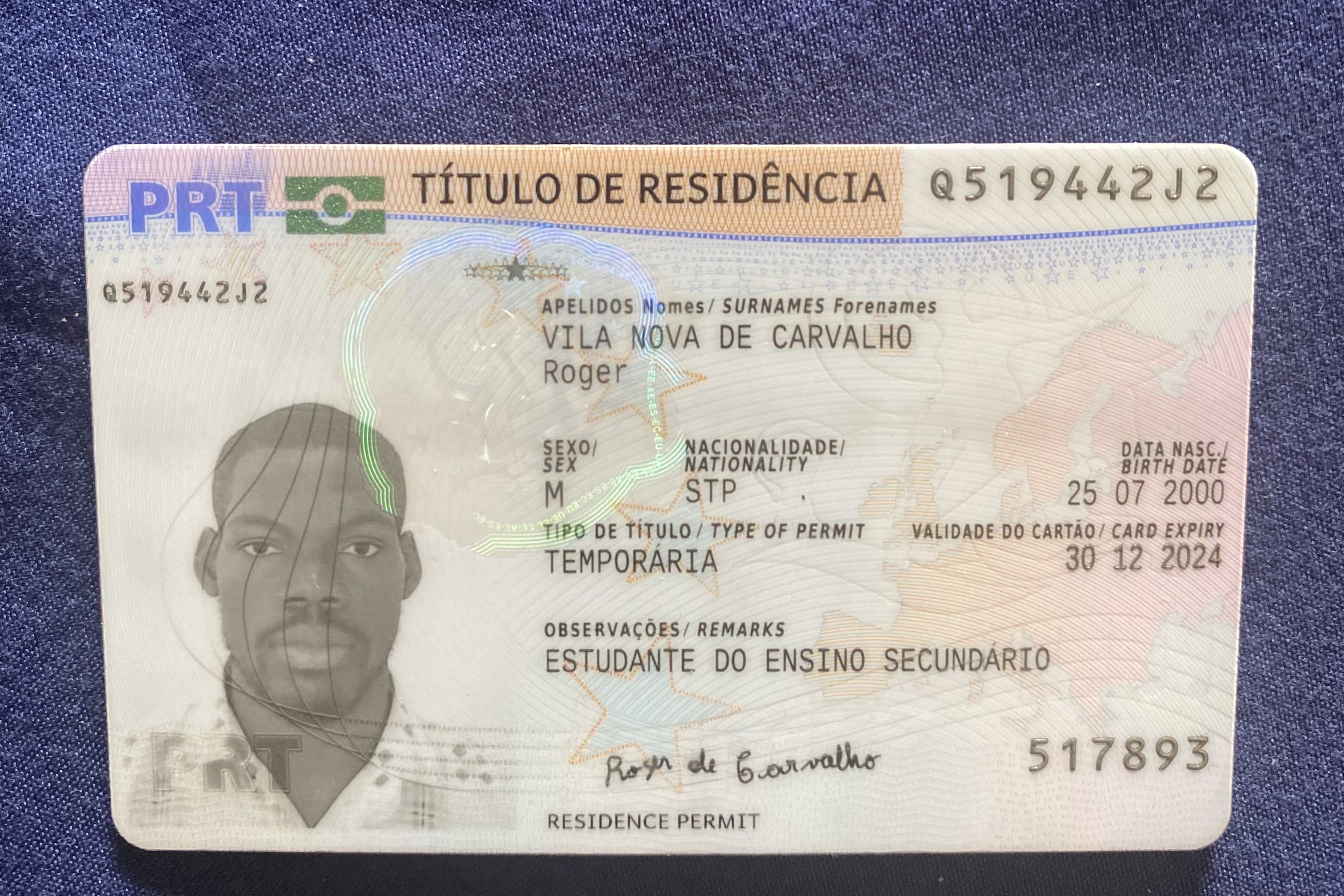 Imagem de Renovação do Título de Residência